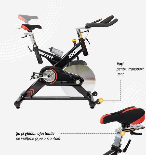 Bicicleta spinning TECHFIT SBK400