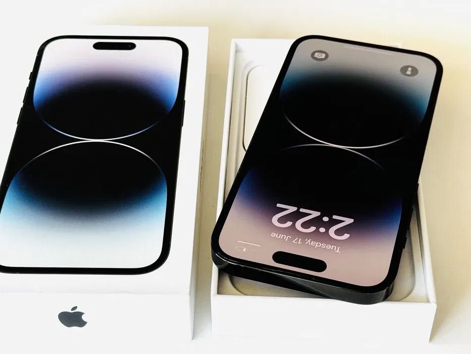 НОВ! Iphone 14 Pro 256GB Black Гаранция 6 месеца