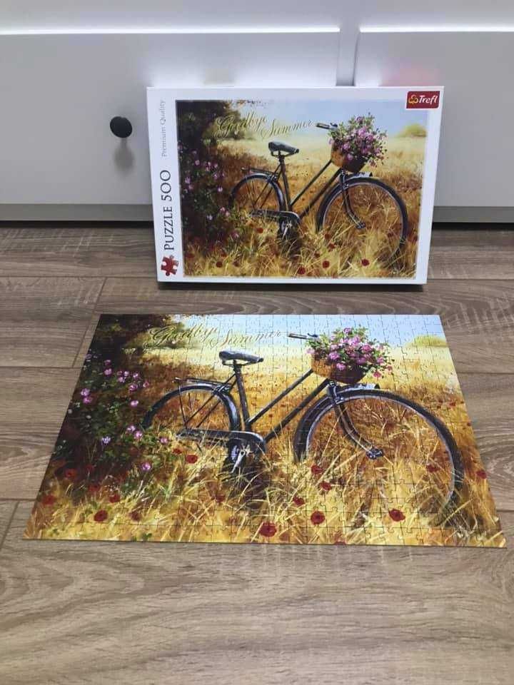 Tablou puzzle din 500 piese. Dimensiune 48 x 34 cm