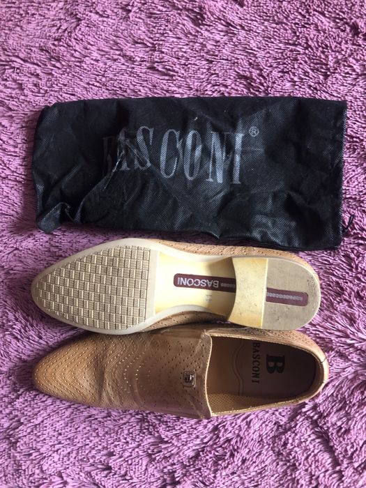 Basconi муж туфли, 42 разм