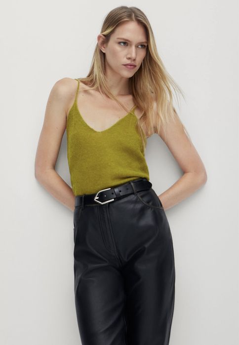 Top Massimo Dutti, verde