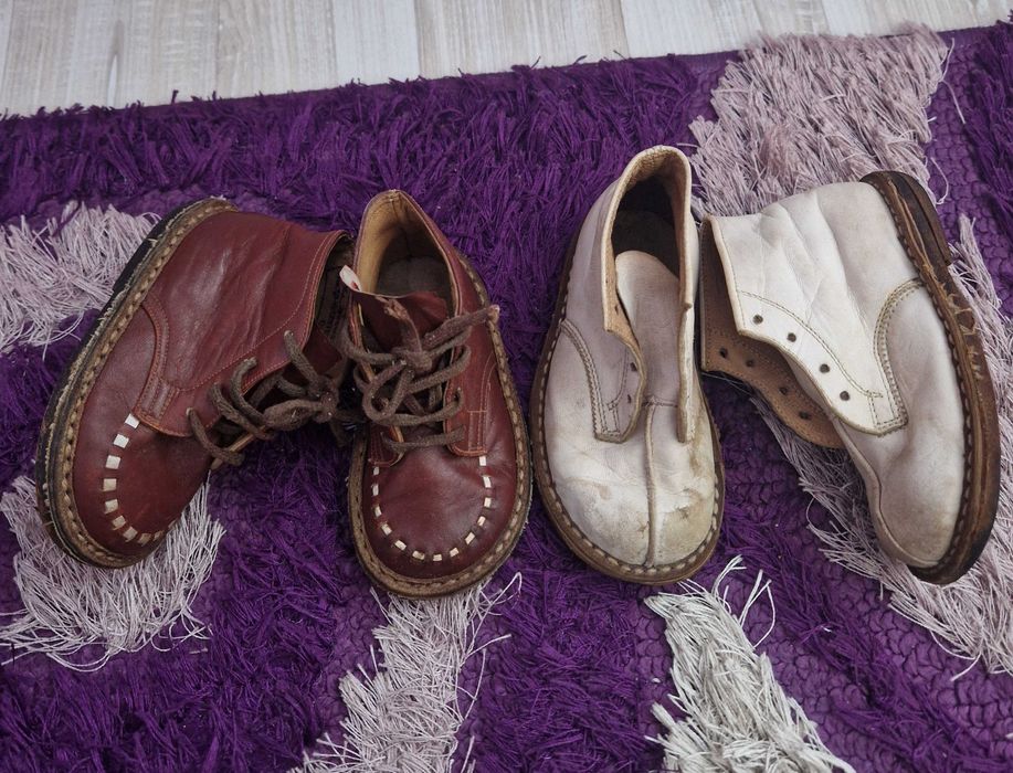 Стари ретро детски обувчици от соца