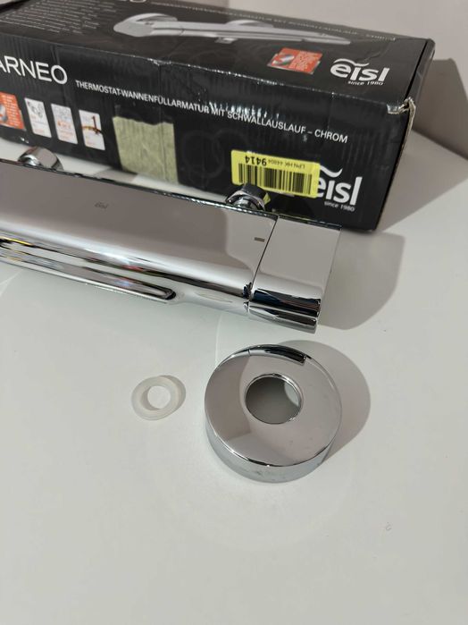 EISL Baterie de baie mixer cu termostat CARNEO, crom