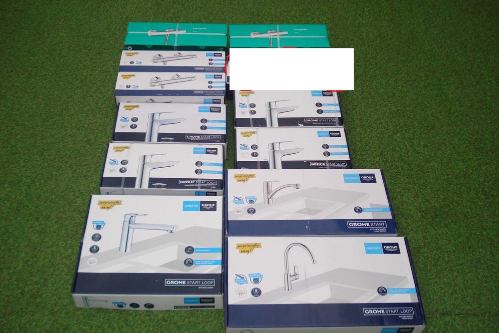 Coloana de dus  REN modele 2024 cu termostat  si  Grohe  de dus