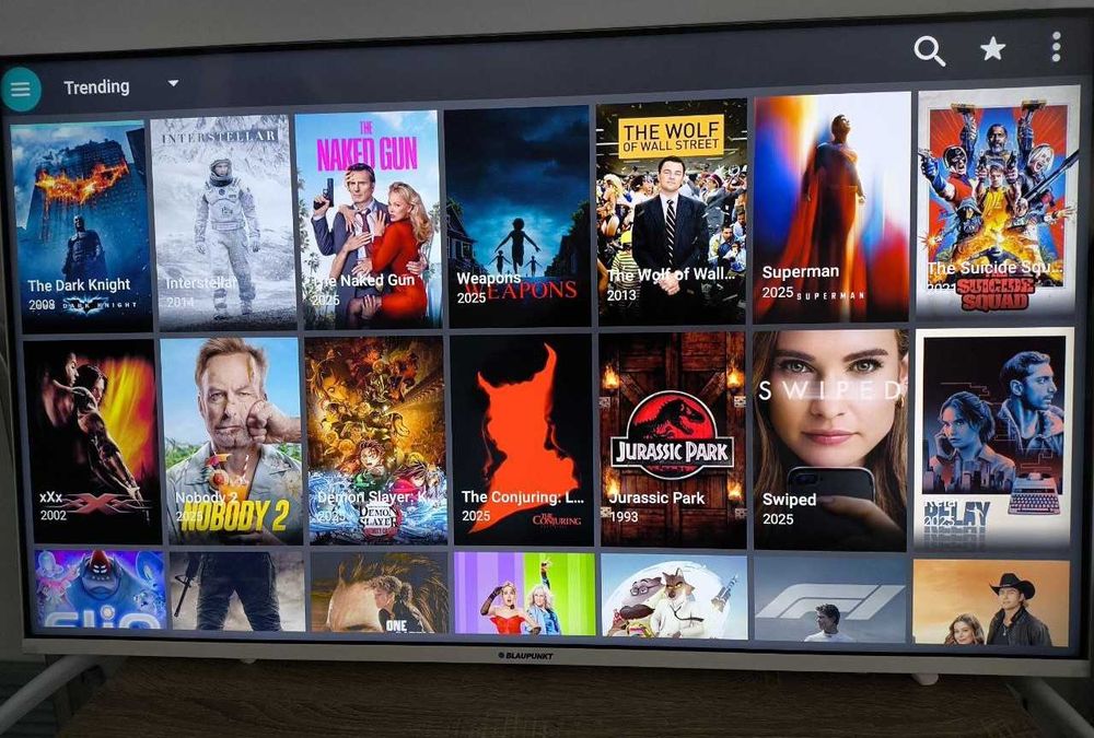 TV nou Blaupunkt 4K+ cadou: Mii de Canale TV & Filme GRATIS