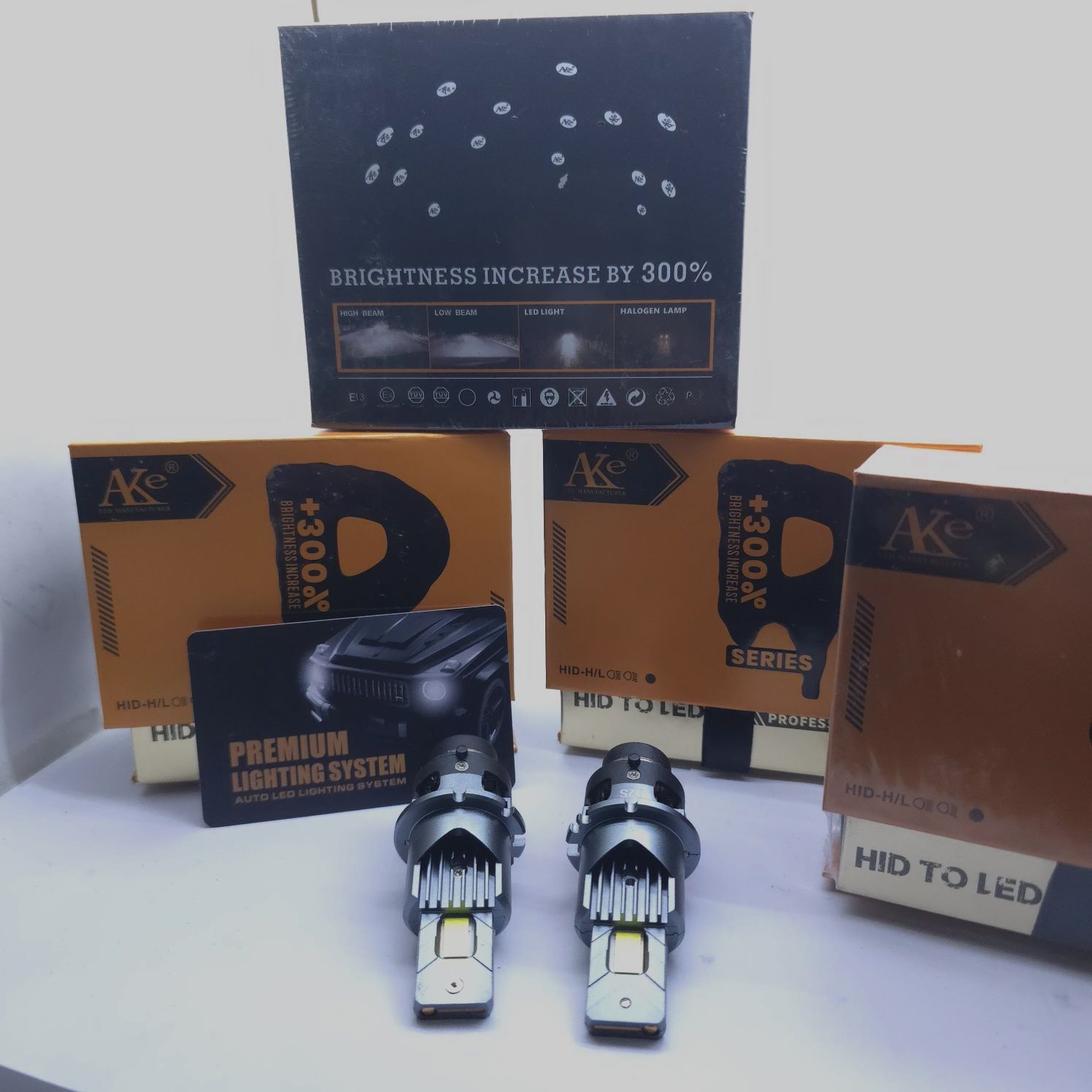 НОВО!!!  D2S  LED  Pro Серия - директен монтаж  +300%