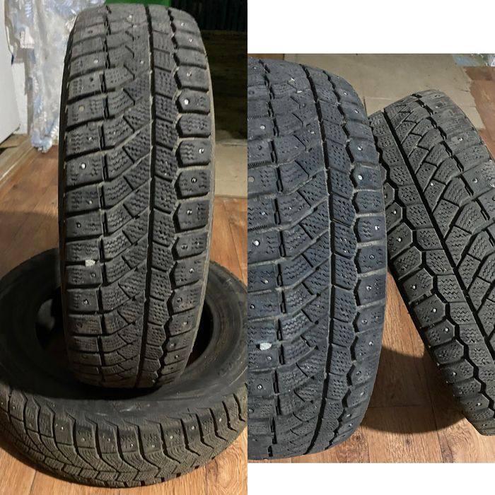 Зимние шины 2-штук
