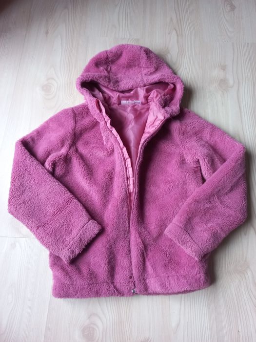 Jachetă roz/mov fete 134-140