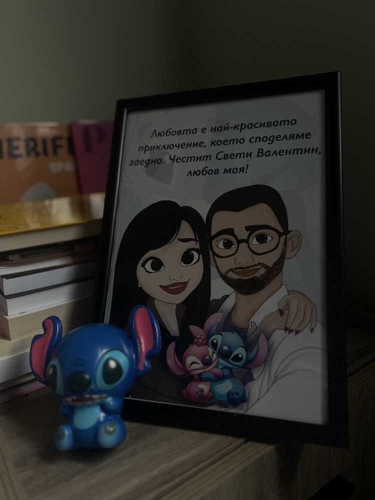 Дигитални портрети в анимационен стил, по снимка