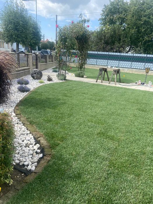 Amenajare grădini, pavaj, drenaj, irigatii, gazon