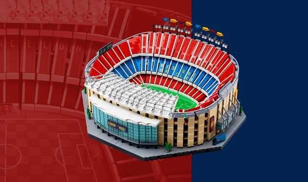 Lego ORIGINAL FC Barcelona Camp Nou - NU este desigilat, 5509 piese