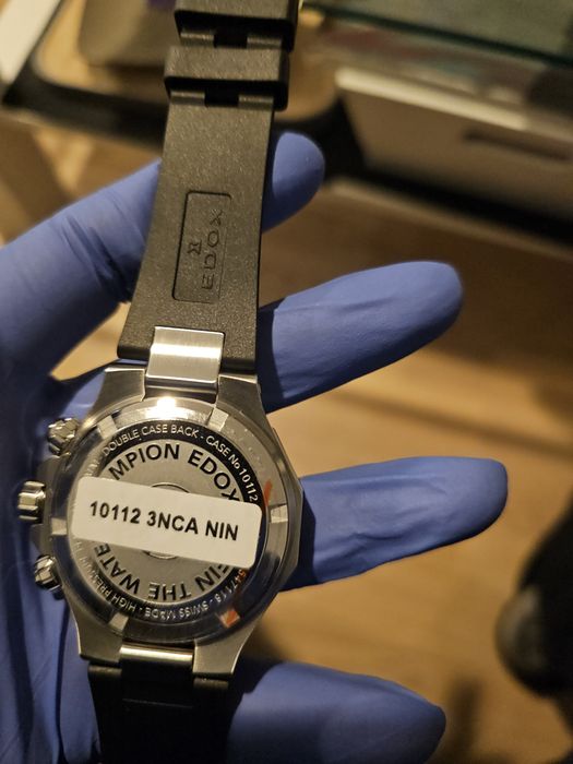 Ceas nou Edox Delphin Chrono Quartz 43mm