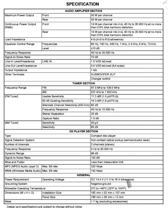 Процесорно радио за кола EXAD.  Цветен екран.  KD-SHX 705