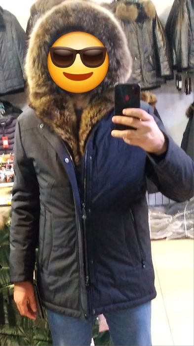 Продам мужскую зимнию парку