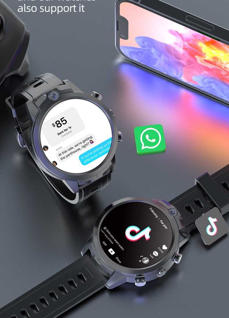 Smartwatch Android LZAKMR 4GB+ 128GB