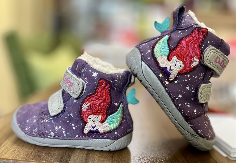 Детски топли боси ботуши ддстеп D.d.step 20 номер