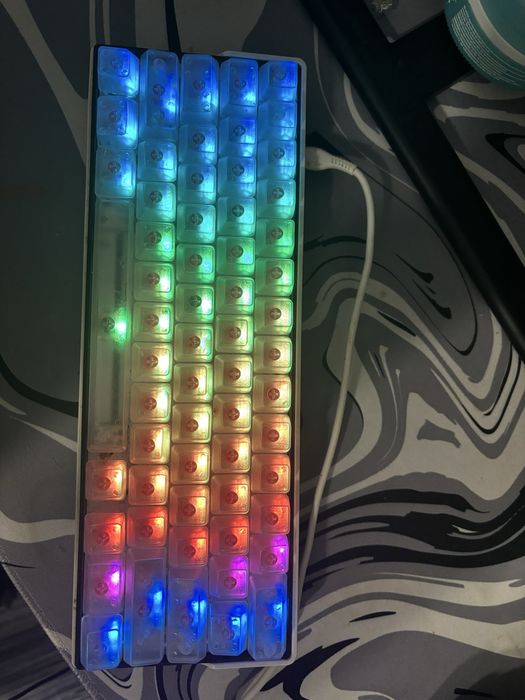 tastatura kemove 60% hot swap wireless