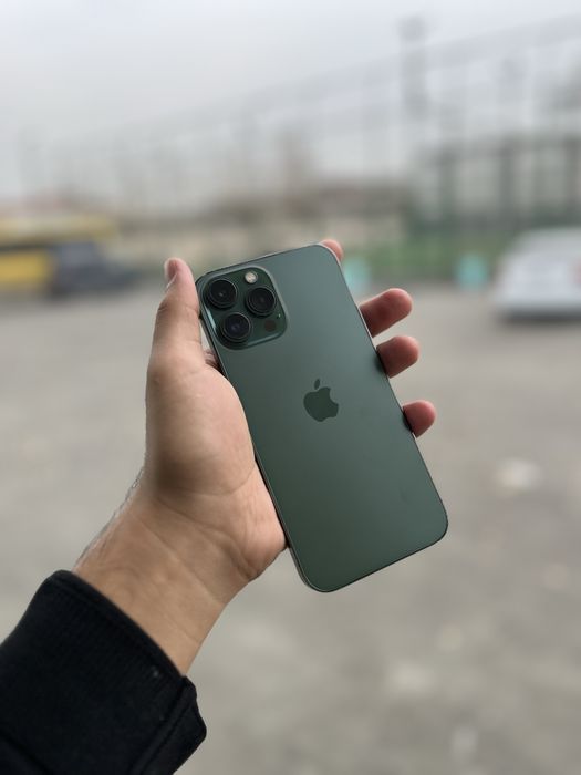 Iphone 13 Pro Max 256GB Green 100% | Karobkasi bor!