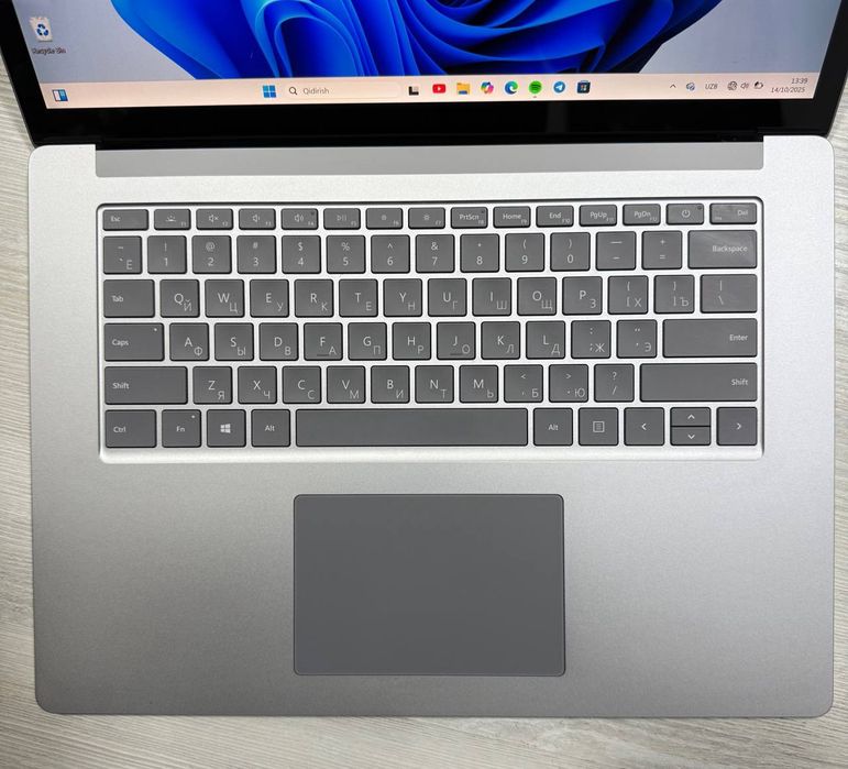 Microsoft Surface Laptop 3 silver biznes loptob ekranisensir 2.5 K