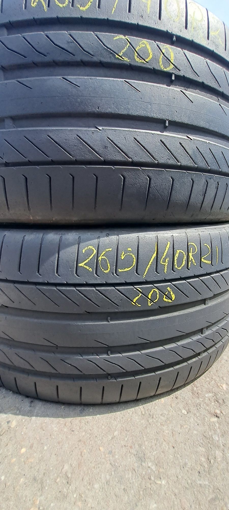 2 anvelope vara 265/40r21 Continental 2017 Montaj Gratuit