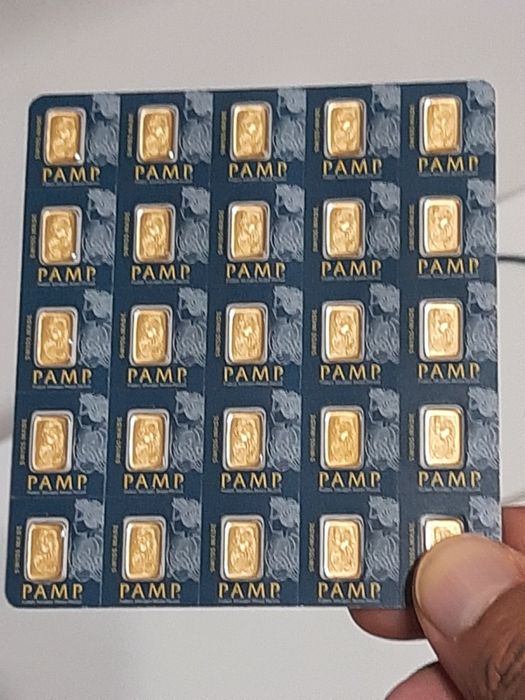 Lingouri 1 gr Pamp pt Investitie Sigurã