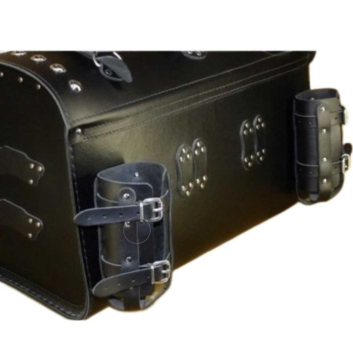 Geanta/Topcase piele portbagaj moto Yamaha/Honda/Kawasaki/Suzuki/etc