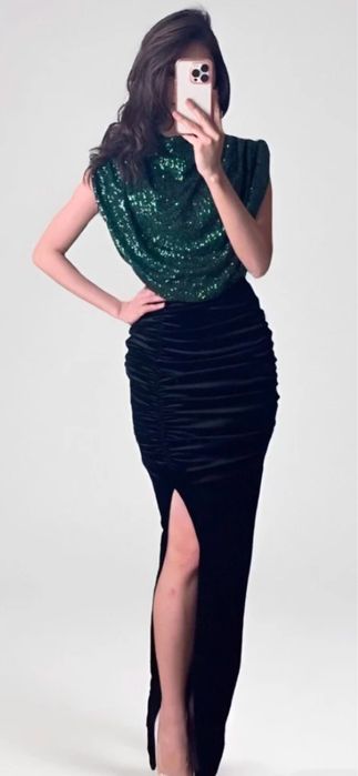 платье хаки цвет