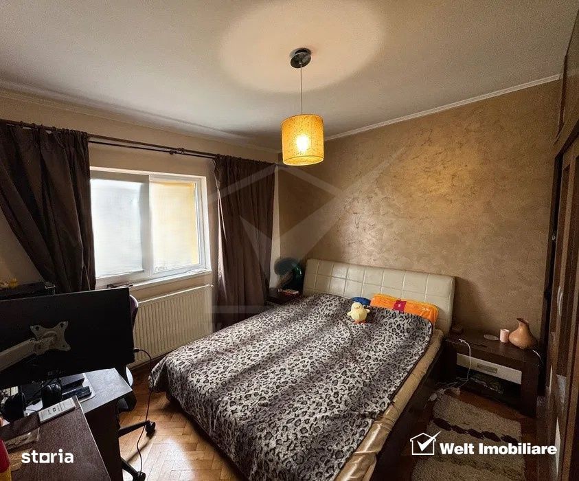 Apartament 3 camere decomandate, cartier Marasti, balcon, boxa subsol