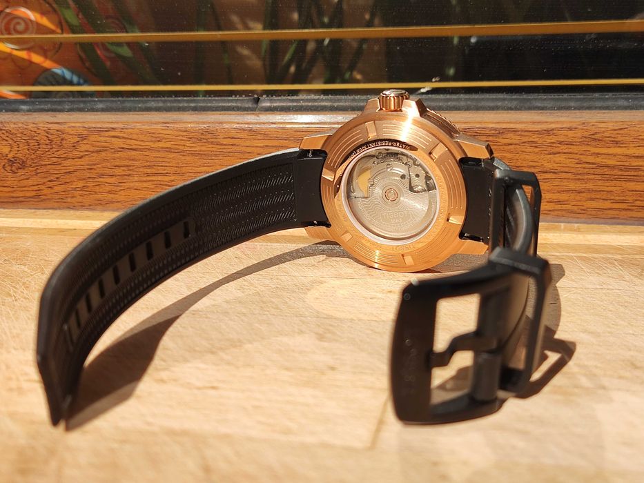 Tissot Seastar Powermatic 80 Special Gold Edition
