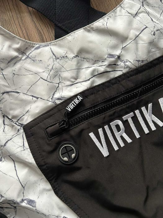 Pantaloni Snowboard/Ski BIB Virtika Signature - L (Mens) - Marble