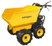 Roaba cu motor mini dumper Stager RMT500, 500 kg, 6.5 CP, 6x6