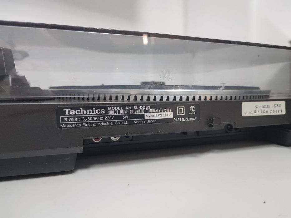 Pick up Technics SL DD33 automatic direct drive Doza P30S fara ac RCA