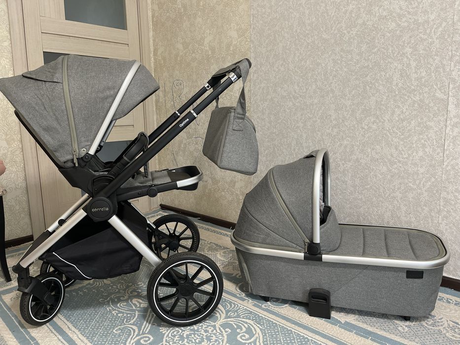 Коляска универсальная 2 в 1 CARRELLO Optima