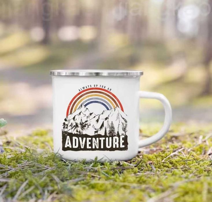 Планинарско метално емайлирано канче Mug