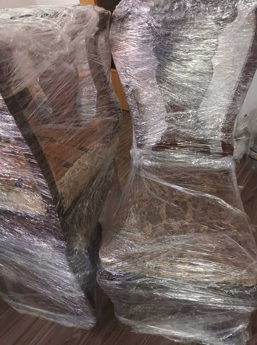 Столове античен сет Кралица Ана с уникални лъвски лапи 4 бр.