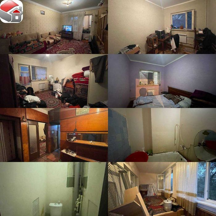 Срочно 4 хонали квартира сотилади №373