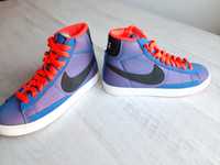 Ghete Nike Blazer Originale,De Femei,Noi,Mărimea 35,5 Albastre,Cod E47