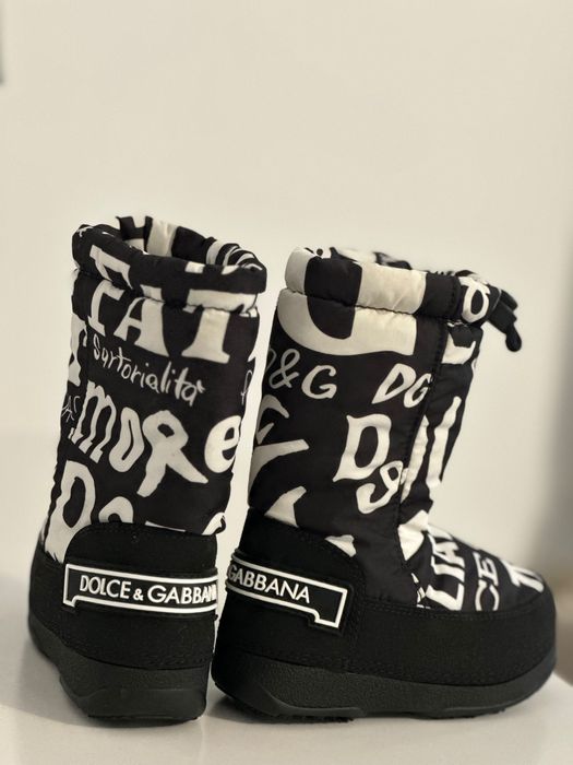 Cizmulițe Dolce & Gabbana originale pentru copii, mărimea 23-24