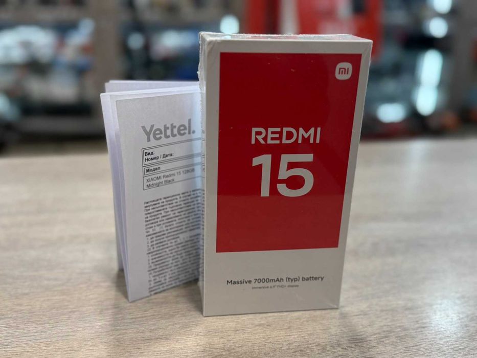 Redmi 15 – 128GB / 6GB RAM / 7000mAh / 36месеца ГАРАНЦИЯ