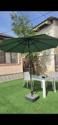 Садовая мебель и зонт