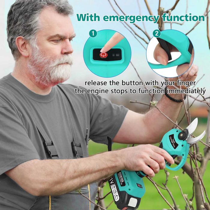 Електрическа ножица  с две батерии Billvry ZW130 21V