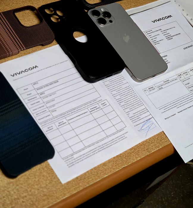 IPhone 16 Pro Max 256gb Natural Titan! Като нов! Гаранция!