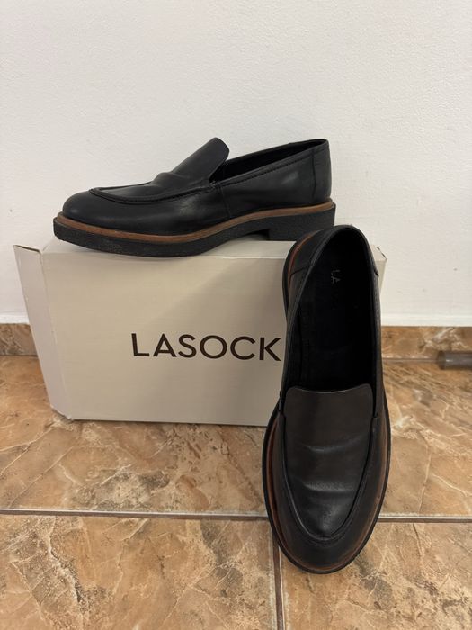 Лоуфъри/ мокисини Lasocki естествена кожа, 40