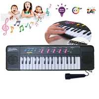 Детска йоника с 32 клавиша, микрофон и караоке - детско пиано