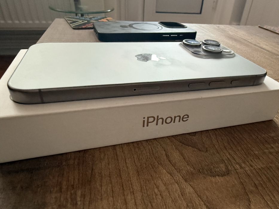 Iphone 15 PRO MAX TITANIUM impecabil!