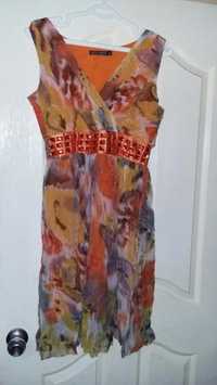 Платья летние лёгкие шелковые с подкладом продам