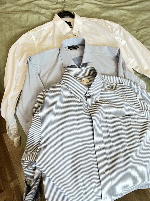 Мужские рубашки Zara, Glasman.