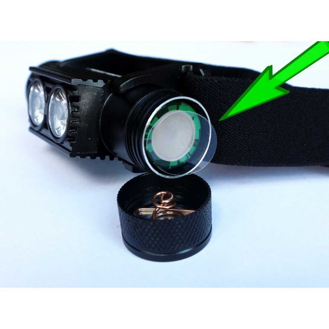 Челник KATRAN Headlamp W/B 460 PRO с 2 батерии