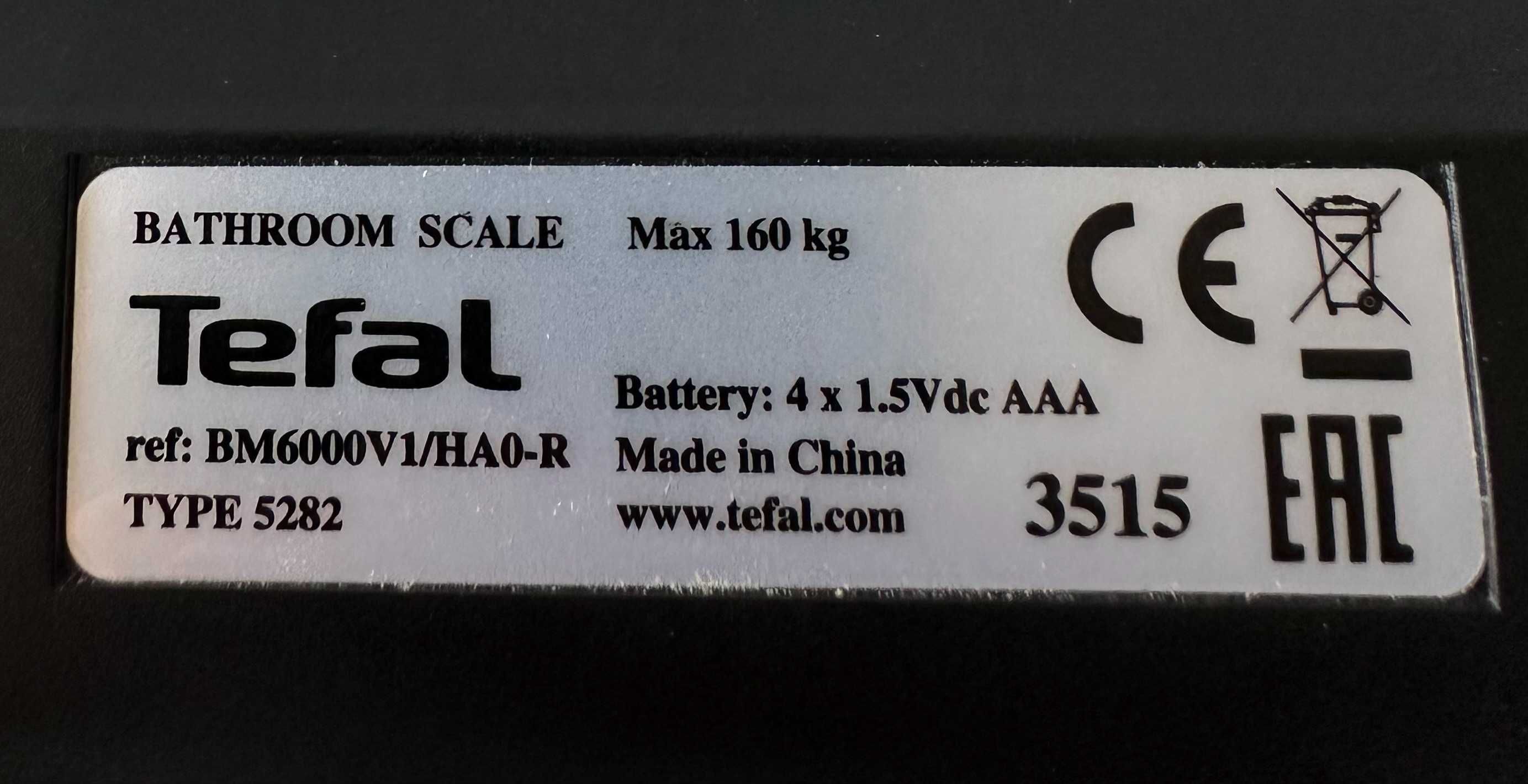 Везна/кантар Tefal - измерва телесни мазнини