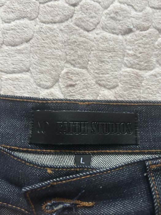 No faith studios selvedge denim
